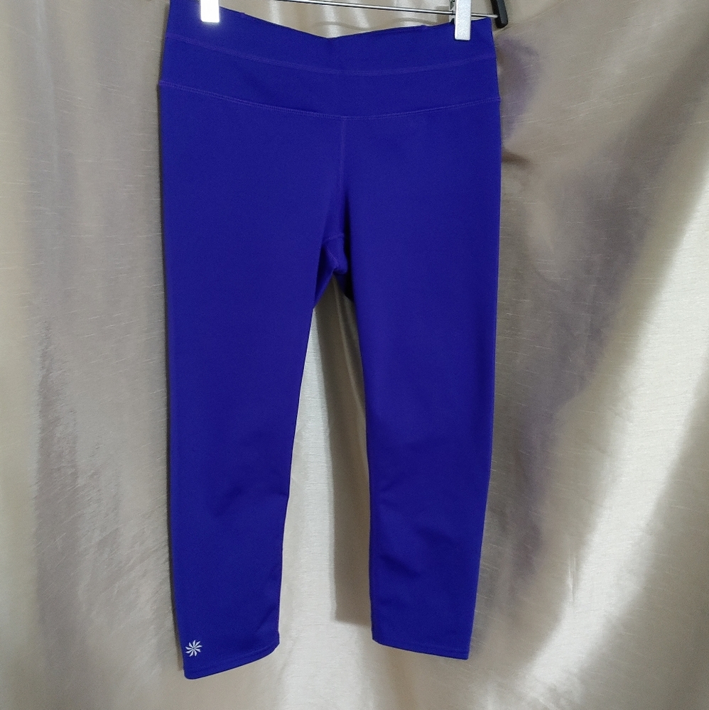 Athleta Capris Purple S - Picture 1 of 5